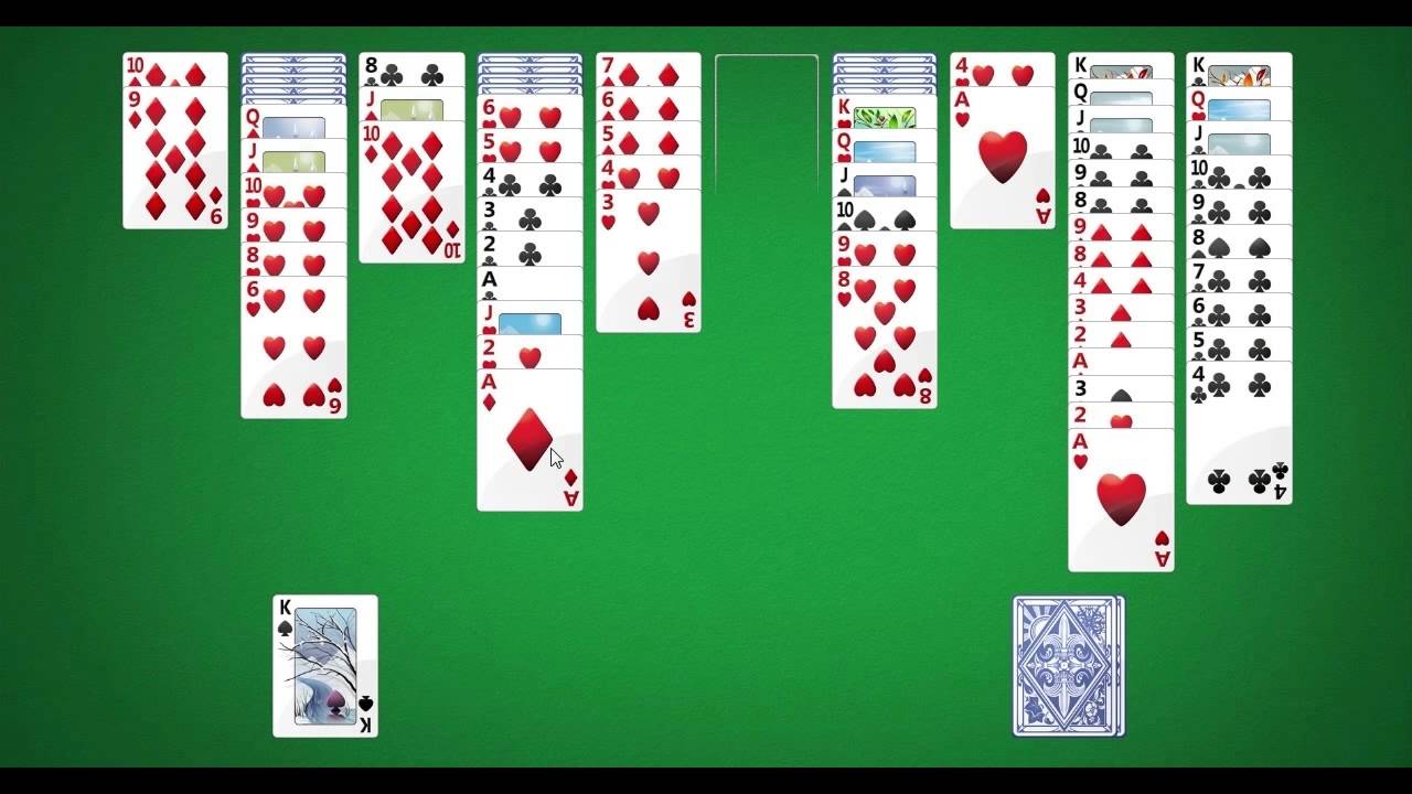 Spider solitaire online